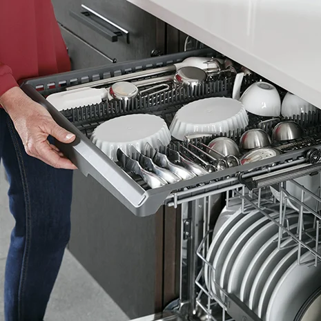 GE Profile 24 Fingerprint Resistant Stainless Steel Built In Dishwasher Appliance Plus
