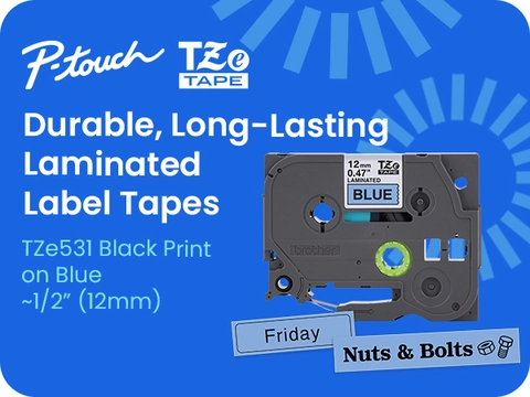 TZE531 | LabelMakersPrinters | By Brother