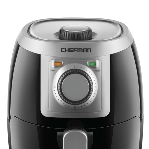 Chefman TurboFry Air Fryer - Black/Silver, 2 L - Fry's Food Stores