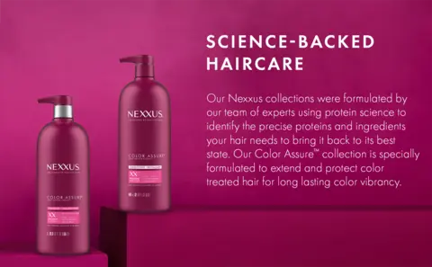 Image headline reads: Science-Backed Haircare.