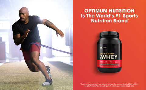 Optimum Nutrition Gold Standard 100% Whey Protein - Vanilla Ice Cream -  Shop Diet & Fitness at H-E-B