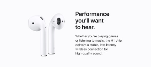 480 Apple &Lt;Div&Gt; &Lt;H1&Gt;Apple Airpods With Wireless Charging Case - White Model Mrxj2Am/A&Lt;/H1&Gt; &Lt;Div&Gt;Airpods Combine Intelligent Design With Breakthrough Technology And Crystal-Clear Sound. Powered By The New Apple H1 Headphone Chip, Airpods Now Feature Hands-Free Access To Siri Using Just Your Voice. And Up To 3 Hours Of Talk Time On A Single Charge.&Lt;/Div&Gt; &Lt;/Div&Gt; &Lt;Div&Gt; &Lt;Div Class=&Quot;List-Row&Quot;&Gt; &Lt;Ul&Gt; &Lt;Li Class=&Quot;Body-Copy&Quot;&Gt;Automatically On, Automatically Connected&Lt;/Li&Gt; &Lt;Li Class=&Quot;Body-Copy&Quot;&Gt;Easy Setup For All Your Apple Devices&Lt;/Li&Gt; &Lt;Li Class=&Quot;Body-Copy&Quot;&Gt;Quick Access To Siri By Saying, Hey Siri&Lt;/Li&Gt; &Lt;Li Class=&Quot;Body-Copy&Quot;&Gt;Double-Tap To Play Or Skip Forward&Lt;/Li&Gt; &Lt;Li Class=&Quot;Body-Copy&Quot;&Gt;New Apple H1 Headphone Chip Delivers A Faster Wireless Connection To Your Devices&Lt;/Li&Gt; &Lt;Li Class=&Quot;Body-Copy&Quot;&Gt;Charges Quickly In The Case&Lt;/Li&Gt; &Lt;Li Class=&Quot;Body-Copy&Quot;&Gt;Case Can Be Charged Using The Lightning Connector&Lt;/Li&Gt; &Lt;Li Class=&Quot;Body-Copy&Quot;&Gt;Rich, High-Quality Audio And Voice&Lt;/Li&Gt; &Lt;Li Class=&Quot;Body-Copy&Quot;&Gt;Seamless Switching Between Devices&Lt;/Li&Gt; &Lt;Li Class=&Quot;Body-Copy&Quot;&Gt;Listen And Talk All Day With Multiple Charges From The Charging Case&Lt;/Li&Gt; &Lt;/Ul&Gt; &Lt;/Div&Gt; &Lt;Div Class=&Quot;List-Row&Quot;&Gt;&Lt;/Div&Gt; &Lt;Div Class=&Quot;List-Row&Quot;&Gt; &Lt;P Class=&Quot;Body-Copy&Quot;&Gt;&Lt;Span Style=&Quot;Font-Family: Consolas, Monaco, Monospace&Quot;&Gt;One Year Apple Warranty&Lt;/Span&Gt;&Lt;/P&Gt; &Lt;/Div&Gt; &Lt;/Div&Gt;