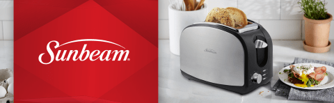 Sunbeam 3923-33 2-Slice Toaster - HOME AND GARDEN