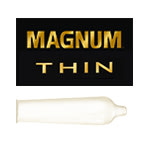 trojan magnum thin ultrasmooth lubricant Trojan Magnum Thin Ultrasmooth Lubricant Large Size Condoms - 3 Ea, 2 Pack main image 0