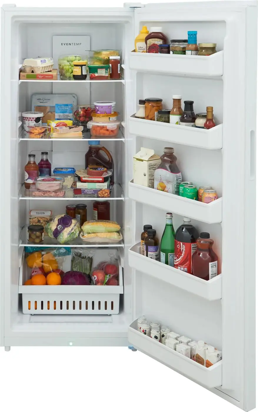 Frigidaire FFUE1626AW White Garage-Ready Upright Freezer