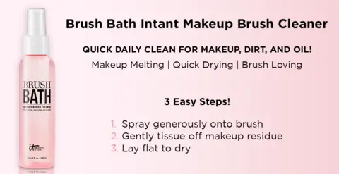 Brush Bath Makeup Cleaner