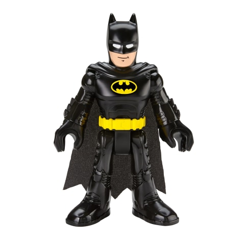 Imaginext DC Super Friends Batman XL 10-Inch Poseable Figure for Preschool  Kids, Black 
