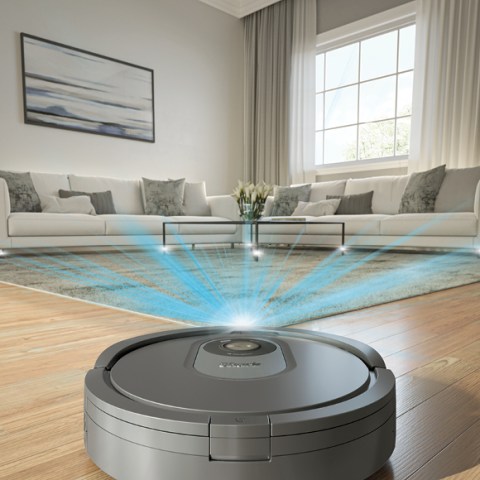 Shark RV2001 AI Vacuum with Self-Cleaning Robot Brushroll
