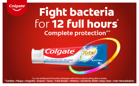 Colgate Total Whitening Gel Toothpaste - 6.0 oz - 5 Pack