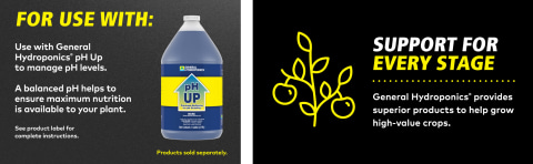 General Hydroponics pH Down Liquid Premium Buffering For Stability, 1-Gallon