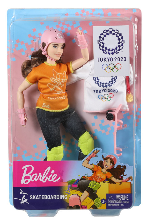Boneca Barbie Jogos Olímpicos Tóquio 2020 Escaladora Esportiva Barbie  Esporte 3 + anos em Promoção na Americanas