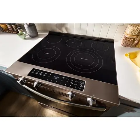 Whirlpool WFES5030RS Electric Range - Thumbnail 4