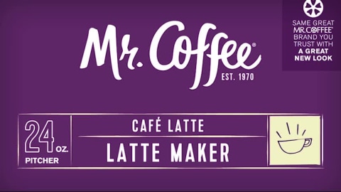 Mr. Coffee Cafe Latte Maker Model BVMC-EL1PF Works!