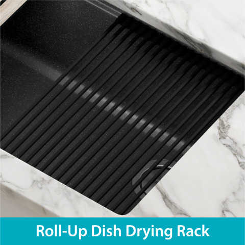 Roll-Up Dish Drying Rack