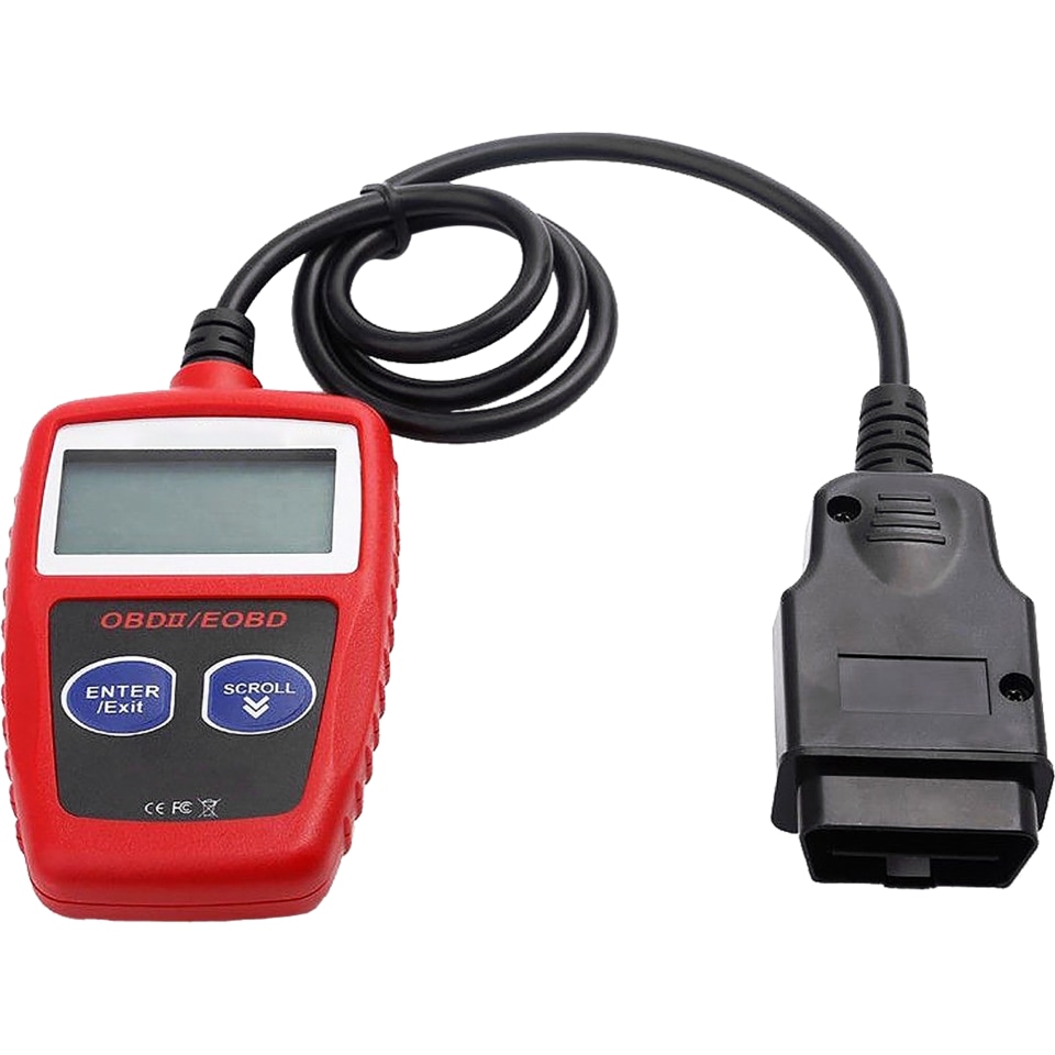 Hyper Tough HT309 OBD2 Scan Automotive Diagnostic Tool Code Reader, Red ...