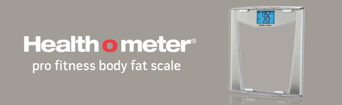 Health O Meter Professional Body Fat Digital Scale with DCI+ Technology