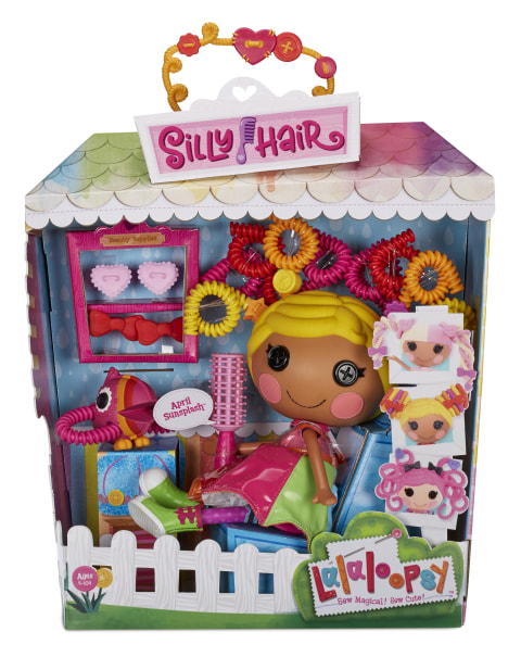 Lalaloopsy Silly Hair Doll - April Sunsplash with Pet Toucan, 13