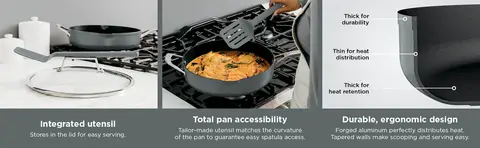 ウェア PAN Ninja Neverstick™ Premium Set PossiblePan™ Sea Salt Grey