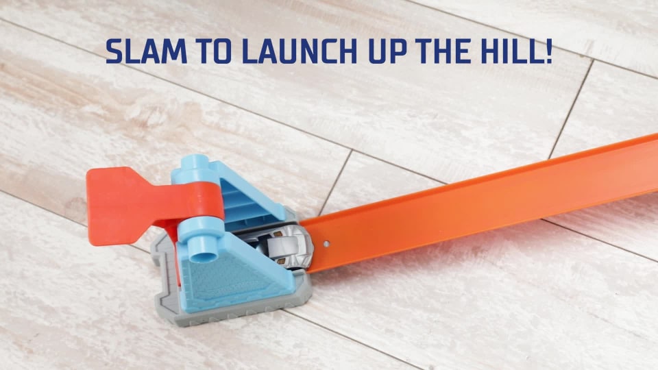 thumbnail video image 2 of Hot Wheels Hill Climb Champion Playset, 2 of 7