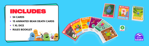 Dumb Ways to Die Card Game Based on The Viral Video, Card Games for Adults  | Party Games | Adult Games | Fun Games, for Families & Kids Ages 12 and up