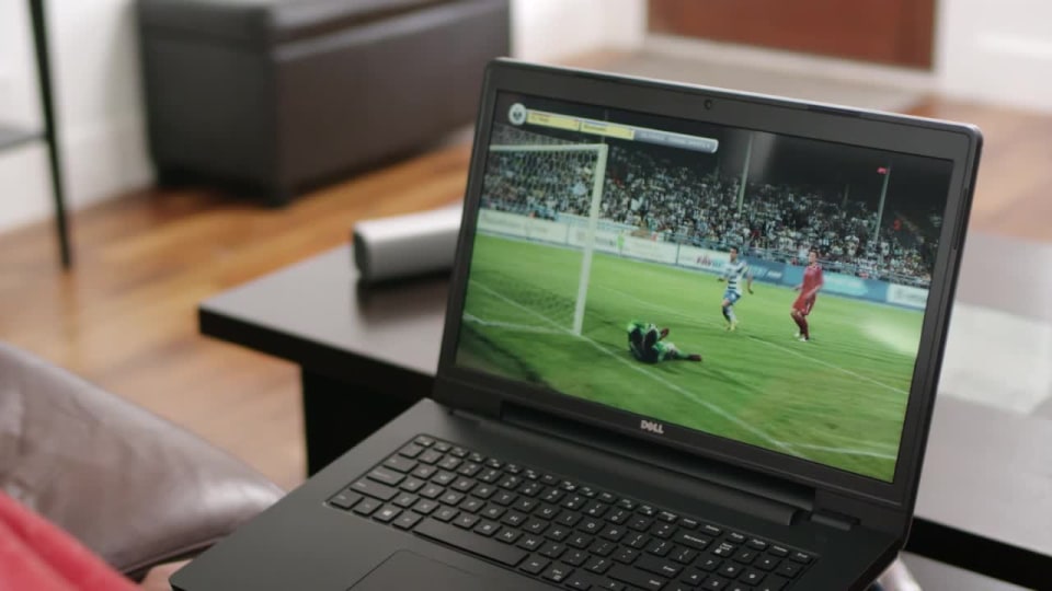 thumbnail video image 2 of Dell Inspiron 17.3" Laptop, AMD A-Series A12-9700P, 8GB RAM, 1TB HD, DVD Writer, Windows 10 Home, 5765, 2 of 8