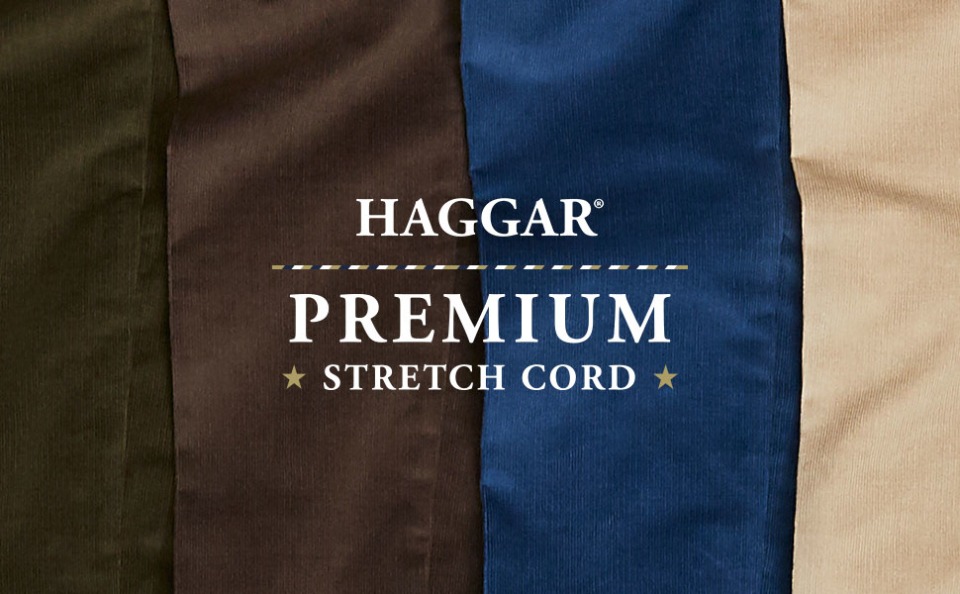Haggar® Mens Stretch Corduroy Classic Fit Pant