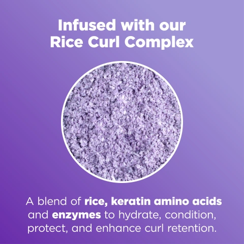 Formulated with Rice Curl Complex