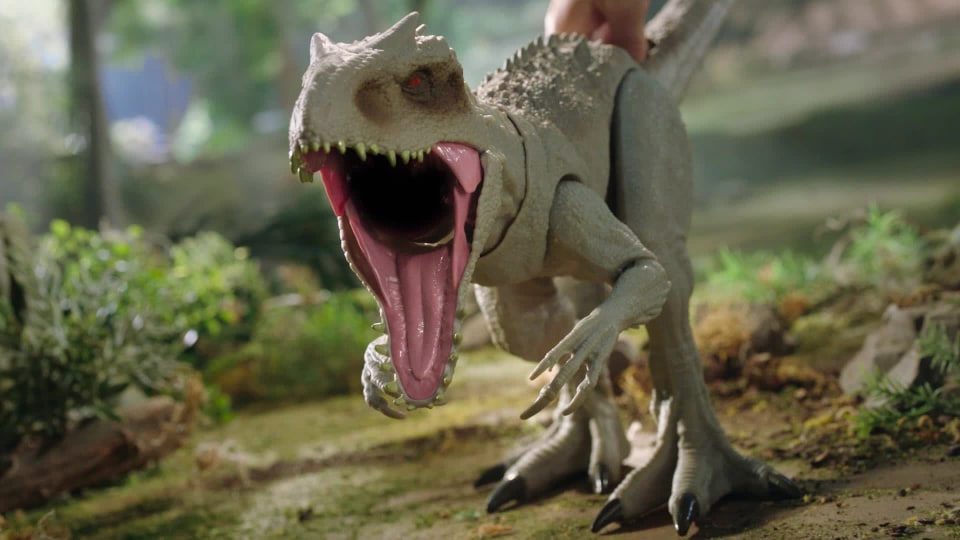 Jurassic World Destroy ‘N Devour Indominus Rex Dinosaur Action Figure with Motion, Sound and Eating Feature, Toy Gift - image 2 of 8