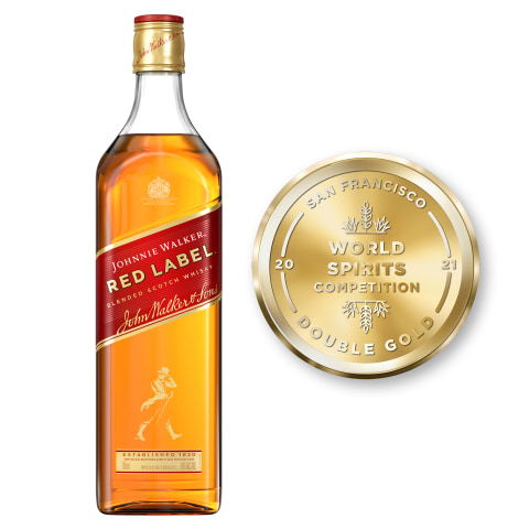 Johnnie 750 Scotch Label Walker 40% ABV ml, Whisky, Red Blended