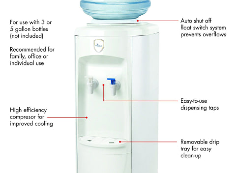 Vitapur Top Load Floor Standing Water Dispenser (Room and Cold) 