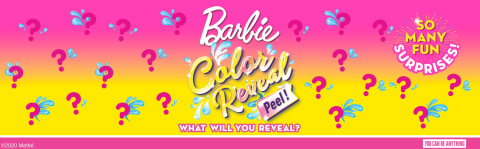 Barbie Color Reveal Peel Mermaid Fashion Reveal Doll Set with 25 Surprises  Including Purple Peel-able Doll & Pet & 16 Mystery Bags with Clothes 