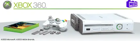 Microsoft Xbox 360 MEGA Showcase Collector Building Set