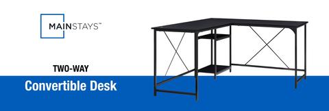 Convertible 2-way desk