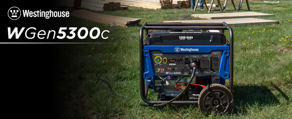 Westinghouse 6,600-Watt Dual Fuel Portable Generator with Remote