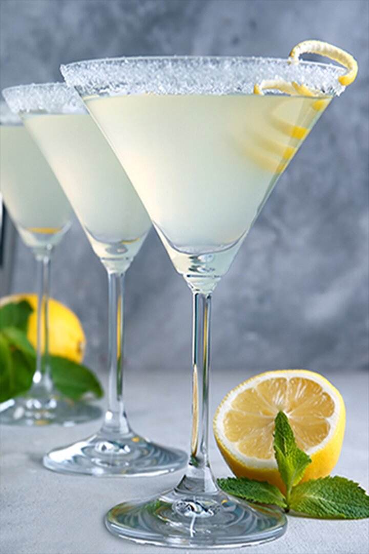 Raspberry Lemon Drop Martini Recipe - EntertainingCouple.com