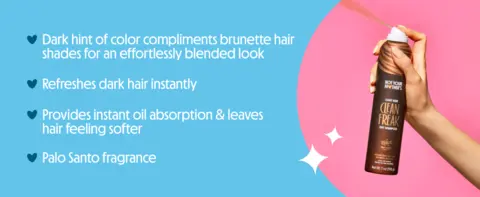 Clean Freak Dark Hair Dry Shampoo Travel