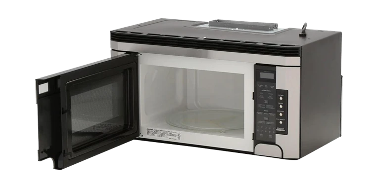 R1514TY 1.4 Cu Ft Steel Over-The-Range Microwave: Sharp