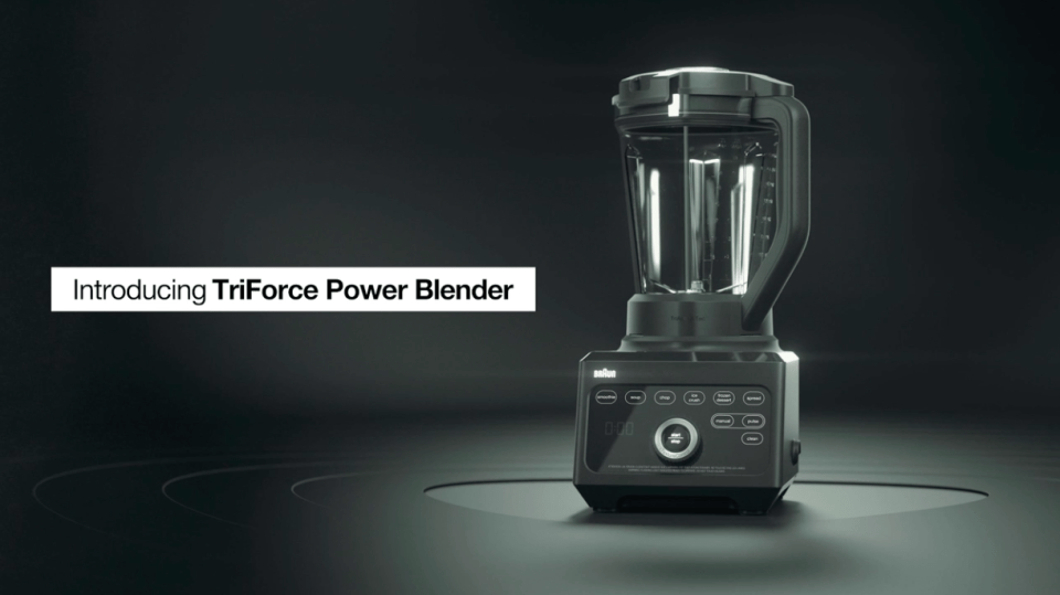 Smoothie Blender Braun JB7350 WHS PureMix Power Countertop