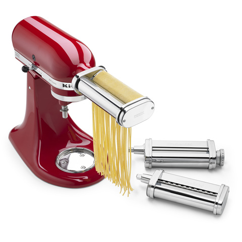 3 Piece Pasta Roller Cutter Maker Attachment Set For KitchenAid Stand Mixer