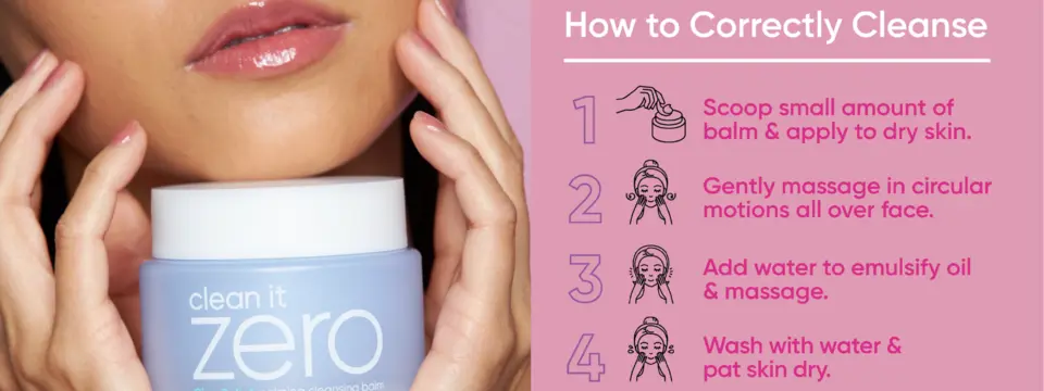 how to use a cleansing balm