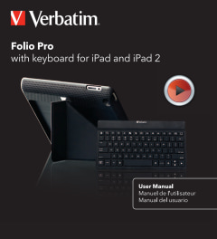 verbatim folio pro with keyboard for ipad