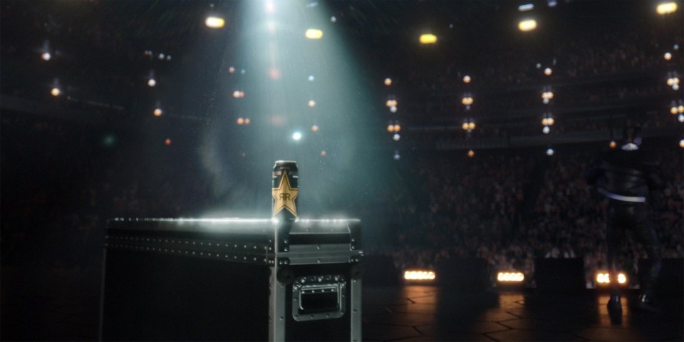 thumbnail video image 2 of Rockstar Original Energy Drink, 16 oz, 4 Pack Cans, 2 of 6