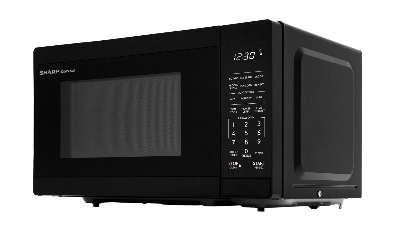 2020 sharp 7.0Kg-無料配達!! 0.7 cu. ft. 700W Black Countertop Microwave Oven (SMC0760KB)