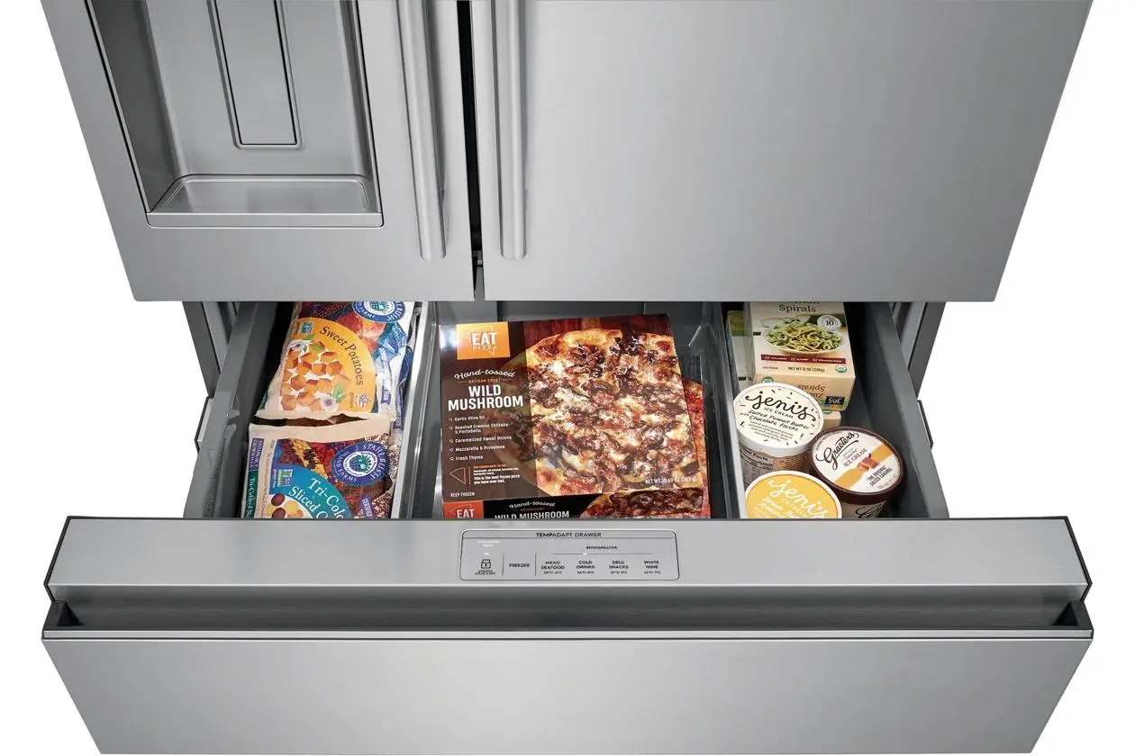 TempAdapt Drawer Electrolux TempAdapt Drawer adjusted for specific food storage