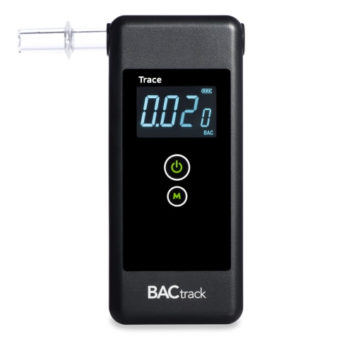 Portable Breathalyzer Tester, Professional-Grade Home Breathalyzer Digital  Alcohol Tester with Memory and Warning Function (10 Mouthpieces)