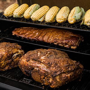 WARMING RACKS + FRONT FOLDING SHELF