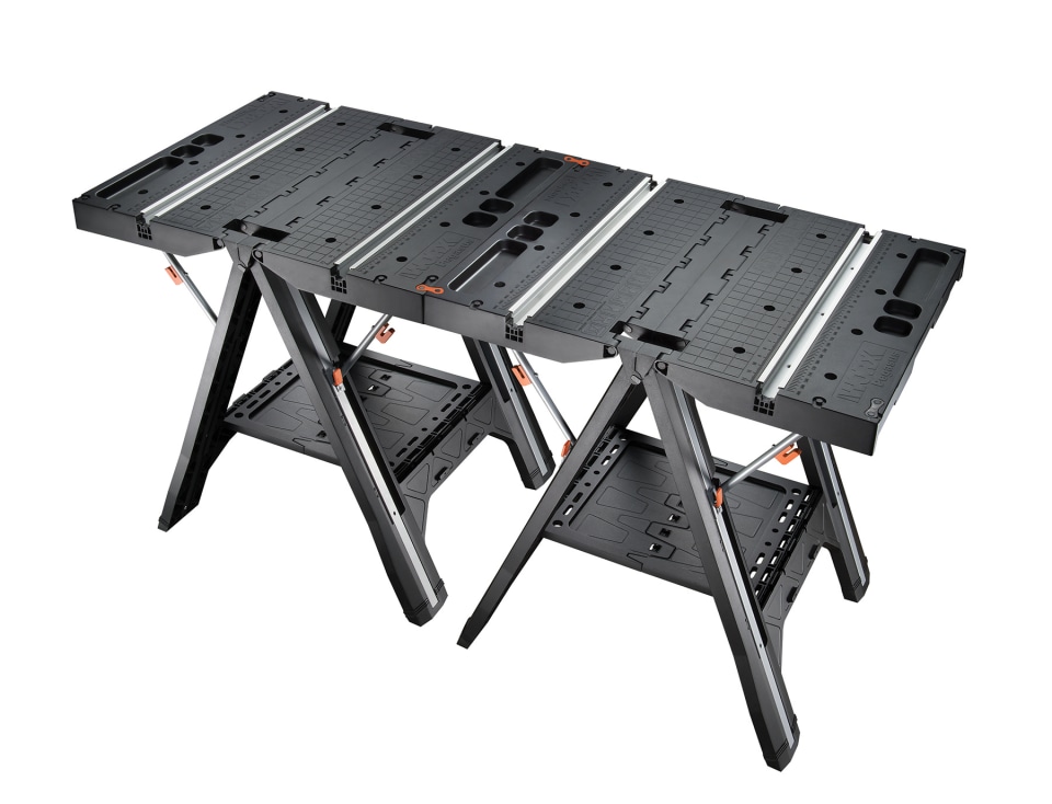 WORX Pegasus Multi Function Work Table and Sawhorse with Clamps