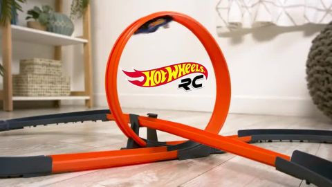 Hot wheels rc track sales