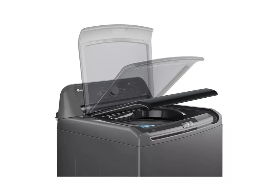 LG WT6105CM 4.1 cu. ft. Top Load Washer with 4 Way Agitator and TurboDrum Technology WT6105CM Authentic Appliance