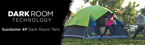 4-Person Dark Room Sundome Tent | Coleman